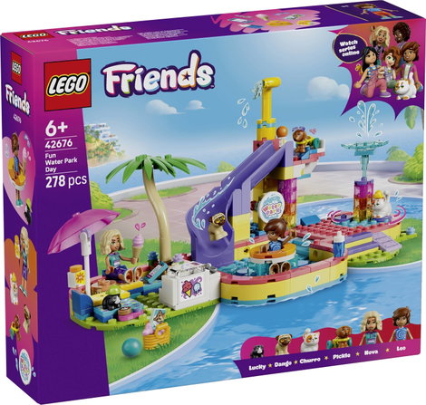 LEGO® FRIENDS 42676 Építőkészlet 2 játékfigurával és 4 játékállattal