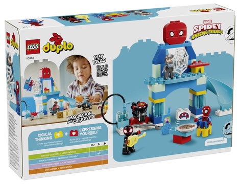 LEGO® DUPLO® 10464 Marvel Team Pókember főhadiszállása fejlesztő építőjáték 4 figura szuperhős sze 2. kép