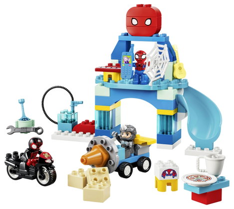 LEGO® DUPLO® 10464 Marvel Team Pókember főhadiszállása fejlesztő építőjáték 4 figura szuperhős sze 5. kép