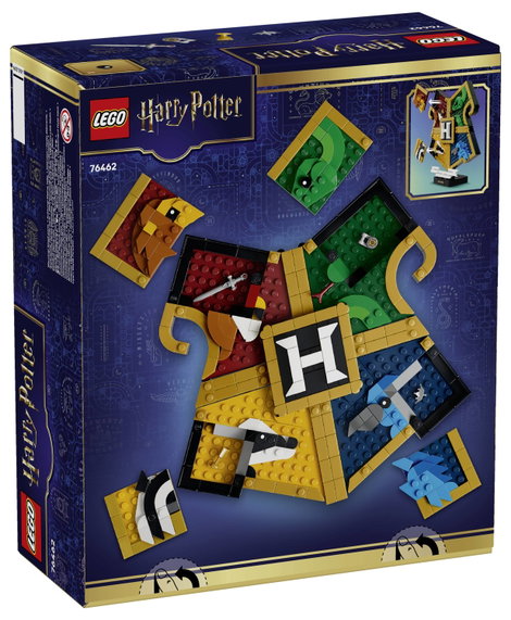 LEGO® HARRY POTTER™ 76462 Roxfort™ ház címere Építőjáték Szobadekoráció kiállításra 2. kép