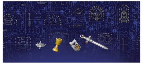 LEGO® HARRY POTTER™ 76462 Roxfort™ ház címere Építőjáték Szobadekoráció kiállításra 8. kép