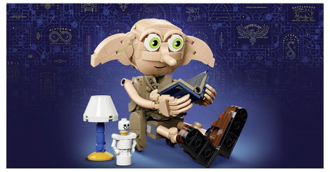 LEGO® HARRY POTTER™ 76469 Dobby, a szabad manó Építőjáték gyerekeknek 2 az 1-ben készlet 10. kép