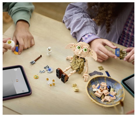 LEGO® HARRY POTTER™ 76469 Dobby, a szabad manó Építőjáték gyerekeknek 2 az 1-ben készlet 4. kép