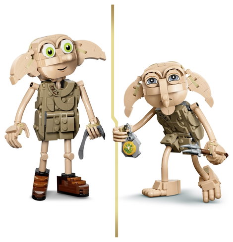 LEGO® HARRY POTTER™ 76469 Dobby, a szabad manó Építőjáték gyerekeknek 2 az 1-ben készlet 6. kép