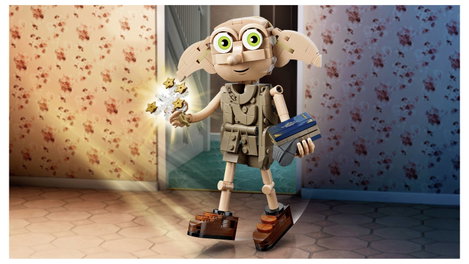 LEGO® HARRY POTTER™ 76469 Dobby, a szabad manó Építőjáték gyerekeknek 2 az 1-ben készlet 8. kép