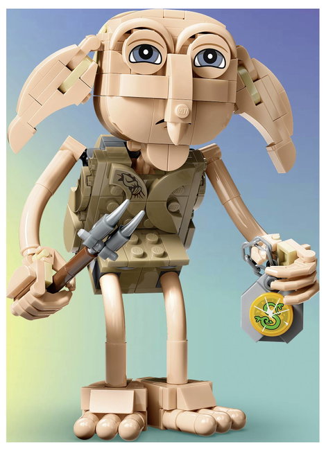 LEGO® HARRY POTTER™ 76469 Dobby, a szabad manó Építőjáték gyerekeknek 2 az 1-ben készlet 9. kép