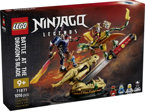 LEGO® NINJAGO 71871 Leszámolás a Sárkánypengén építőkészlet akciófigurával