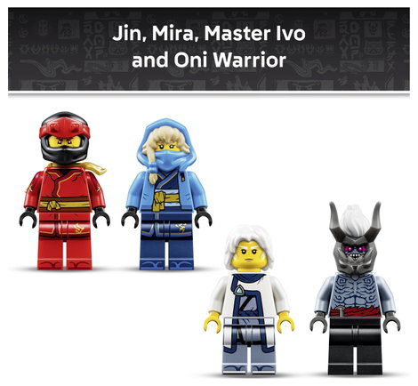 LEGO® NINJAGO 71871 Leszámolás a Sárkánypengén építőkészlet akciófigurával 6. kép