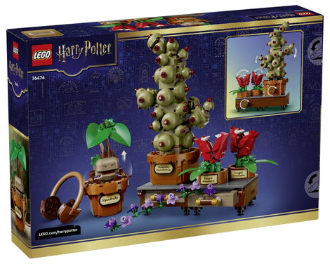 LEGO® HARRY POTTER™ 76474 Roxfort kastély™ Gyógynövények Játék- és Kiállítási Készlet 2. kép