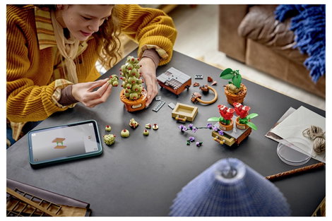 LEGO® HARRY POTTER™ 76474 Roxfort kastély™ Gyógynövények Játék- és Kiállítási Készlet 4. kép
