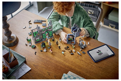 LEGO® HARRY POTTER™ 76471 Varázslóboltok az Abszol sikátorban építőkészlet fantasy játék 8 minifi 4. kép