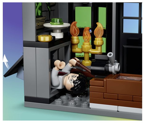 LEGO® HARRY POTTER™ 76471 Varázslóboltok az Abszol sikátorban építőkészlet fantasy játék 8 minifi 9. kép
