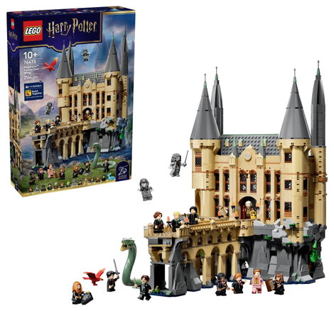LEGO® HARRY POTTER™ 76473 Roxfort™ kastély keleti szárnya Építőjáték gyűjthető, játszható és kiállí 3. kép