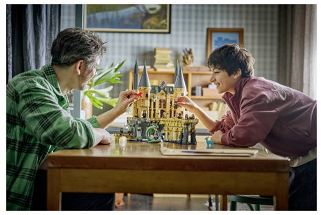 LEGO® HARRY POTTER™ 76473 Roxfort™ kastély keleti szárnya Építőjáték gyűjthető, játszható és kiállí 5. kép