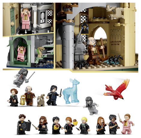 LEGO® HARRY POTTER™ 76473 Roxfort™ kastély keleti szárnya Építőjáték gyűjthető, játszható és kiállí 7. kép