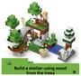LEGO® MINECRAFT 21593 Első éjszakai kaland Minecraft készlet Alexszel, egy csontvázzal és egy Creep 5. bélyegkép