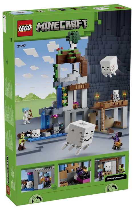 LEGO® MINECRAFT 21597 Szellemállomás Építőkészlet Szellemmel és csontvázzal Asztali dekoráció a vi 2. kép
