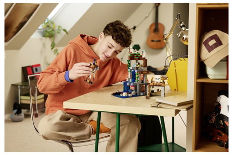 LEGO® MINECRAFT 21597 Szellemállomás Építőkészlet Szellemmel és csontvázzal Asztali dekoráció a vi 3. kép