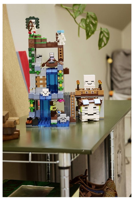 LEGO® MINECRAFT 21597 Szellemállomás Építőkészlet Szellemmel és csontvázzal Asztali dekoráció a vi 5. kép