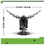 LEGO® MINECRAFT 21595 Az Ender Sárkány szobadekoráció a videojáték alapján figura csapkodó szárnya 6. bélyegkép