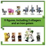 LEGO® MINECRAFT 21596 A mágus támadása a falu ellen szerepjátékokhoz való építőkészlet 11 figurával 4. bélyegkép