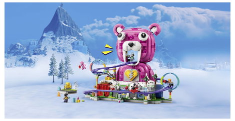 77082 Lego® Fortnite Rave-barlang  építőkészlet gyerekeknek és játékosoknak  legendás helyszín a vid 7. kép