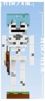 LEGO® MINECRAFT 21594 A csontváz építőjáték a videojátékhoz szobadekoráció 10. bélyegkép