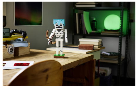 LEGO® MINECRAFT 21594 A csontváz építőjáték a videojátékhoz szobadekoráció 5. kép