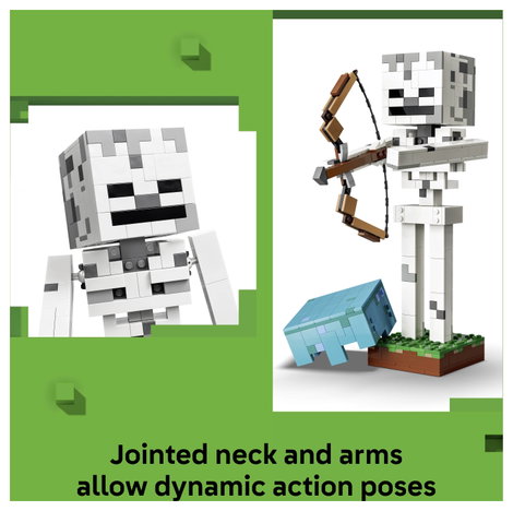LEGO® MINECRAFT 21594 A csontváz építőjáték a videojátékhoz szobadekoráció 6. kép