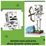 LEGO® MINECRAFT 21594 A csontváz építőjáték a videojátékhoz szobadekoráció 6. bélyegkép