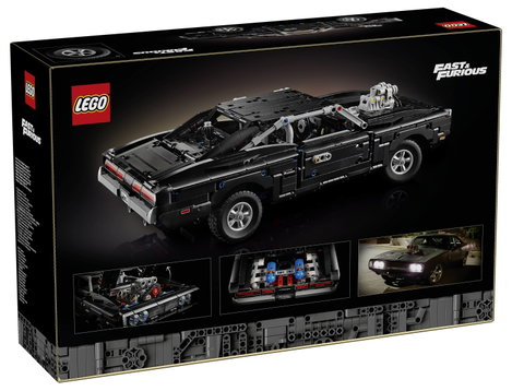 LEGO® TECHNIC 42231 Felnőtt építőkészlet kormánymű, kerékfelfüggesztés, V8-as motor és 2 db NOS pal 2. kép