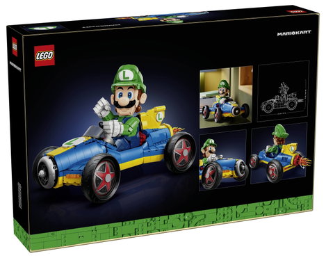 72050 LEGO® Super Mario™ Kart™: Luigi és Turboversenyző Építőkészlet felnőtteknek 2. kép