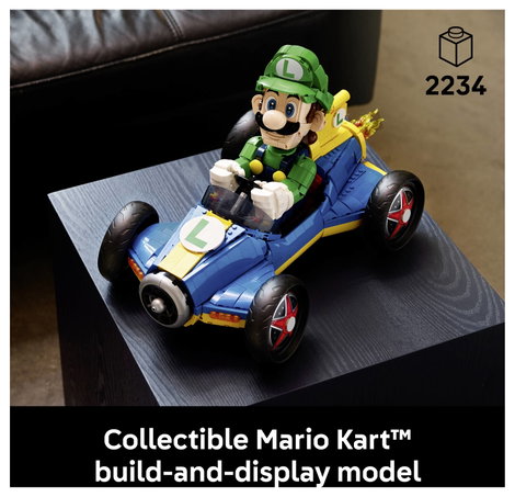 72050 LEGO® Super Mario™ Kart™: Luigi és Turboversenyző Építőkészlet felnőtteknek 7. kép
