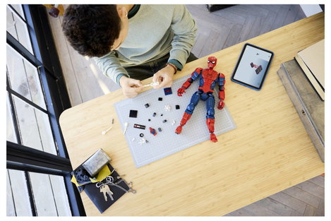 LEGO® MARVEL SUPER HEROES 76346 Pókember figura építő- és játékkészlet beállítható figura játékhoz 3. kép