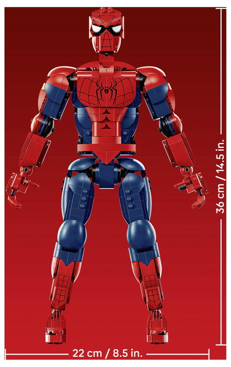 LEGO® MARVEL SUPER HEROES 76346 Pókember figura építő- és játékkészlet beállítható figura játékhoz 6. kép