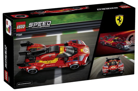 LEGO® SPEED CHAMPIONS 77261 Ferrari 499P építőkészlet versenyautóval 2. kép