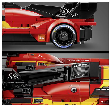 LEGO® SPEED CHAMPIONS 77261 Ferrari 499P építőkészlet versenyautóval 3. kép