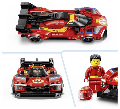 LEGO® SPEED CHAMPIONS 77261 Ferrari 499P építőkészlet versenyautóval 7. kép