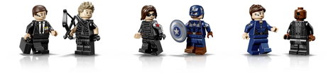 LEGO® MARVEL SUPER HEROES 76354 SHIELD Helicarrier Gyűjthető építőkészlet felnőtt rajongóknak 11. kép