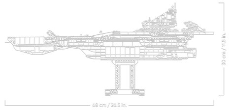 LEGO® MARVEL SUPER HEROES 76354 SHIELD Helicarrier Gyűjthető építőkészlet felnőtt rajongóknak 12. kép