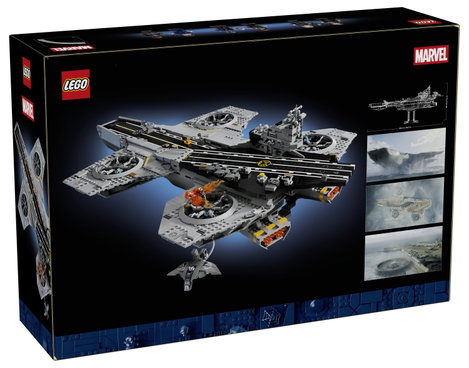 LEGO® MARVEL SUPER HEROES 76354 SHIELD Helicarrier Gyűjthető építőkészlet felnőtt rajongóknak 2. kép