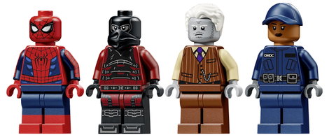 LEGO® MARVEL SUPER HEROES 76349 Pókember üldözi a börtönszállítót Építőjáték 4 minifigura 5. kép