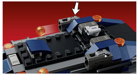 LEGO® MARVEL SUPER HEROES 76349 Pókember üldözi a börtönszállítót Építőjáték 4 minifigura 8. kép