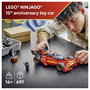 LEGO® NINJAGO 71867 15. évforduló: X-1 Ninja Szuperautó Építőkészlet 3 minifigurával 4. bélyegkép