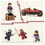LEGO® NINJAGO 71867 15. évforduló: X-1 Ninja Szuperautó Építőkészlet 3 minifigurával 7. bélyegkép