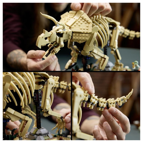 LEGO® MARVEL SUPER HEROES 77985 Jurassic World dinoszaurusz fosszíliák: Triceratops 7. kép