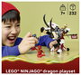 LEGO® NINJAGO 71863 Zilvar a sárkányán, Grimtakon játékszörnyeteg 3 minifigurával 4. bélyegkép