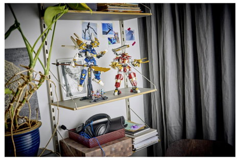 LEGO® NINJAGO 71870 Az Iker Titán Mechek akciófigurák építéshez, játékhoz és kiállításhoz 5. kép