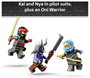 LEGO® NINJAGO 71870 Az Iker Titán Mechek akciófigurák építéshez, játékhoz és kiállításhoz 7. bélyegkép