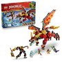 LEGO® NINJAGO 71868 Wyldfyres Sárkány Mech és 6 minifigura Építőjáték szerepjátékhoz 3. bélyegkép
